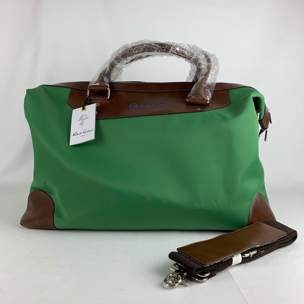 Robert Graham Adams Nylon Overnight Bag NWT